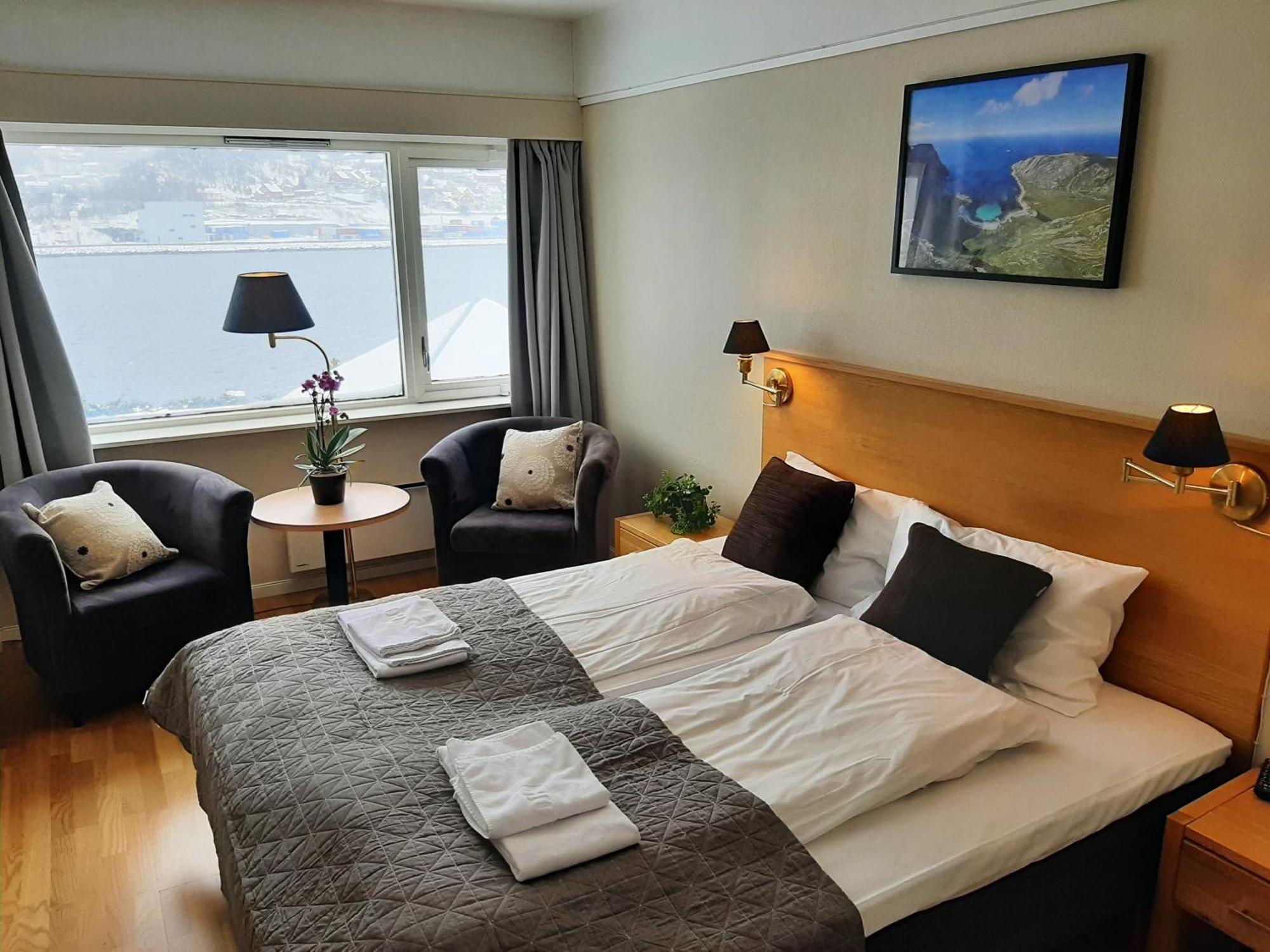 Bremanger Fjord Hotell Svelgen Exterior foto